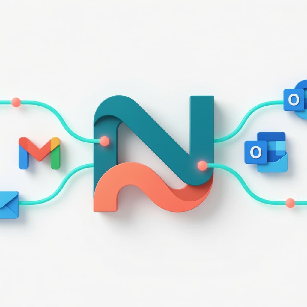 NENA connected to Gmail and Outlook